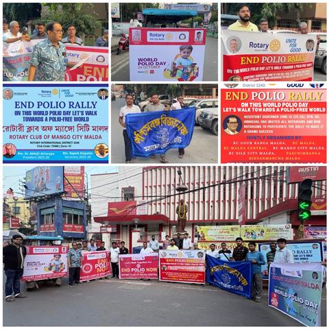 Participated On End Polio Rally