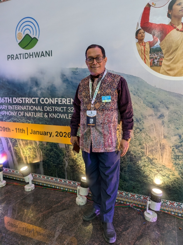 Attending District Conference Pratidhwani