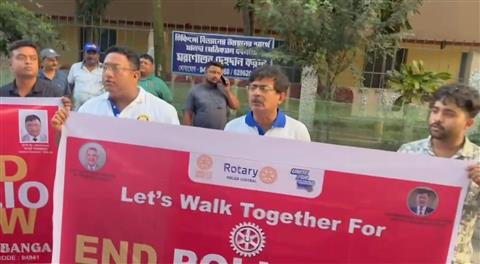 WAORLD POLIO DAY RALLY