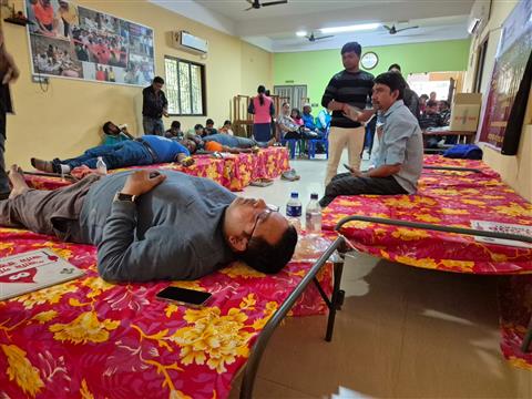 MEGA BLOOD DONATION CAMP