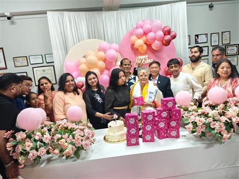 75th Birthday celebrations  of Indira di