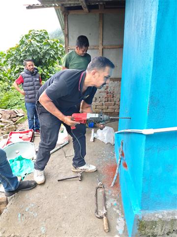 Toiles in Upper Ladam High School