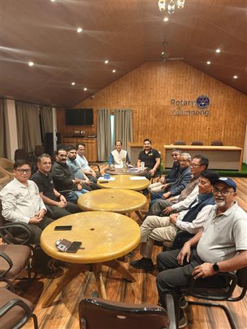 3rd Board Meeting of RC Kalimpong