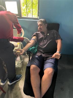 Blood donation and Vet Camp