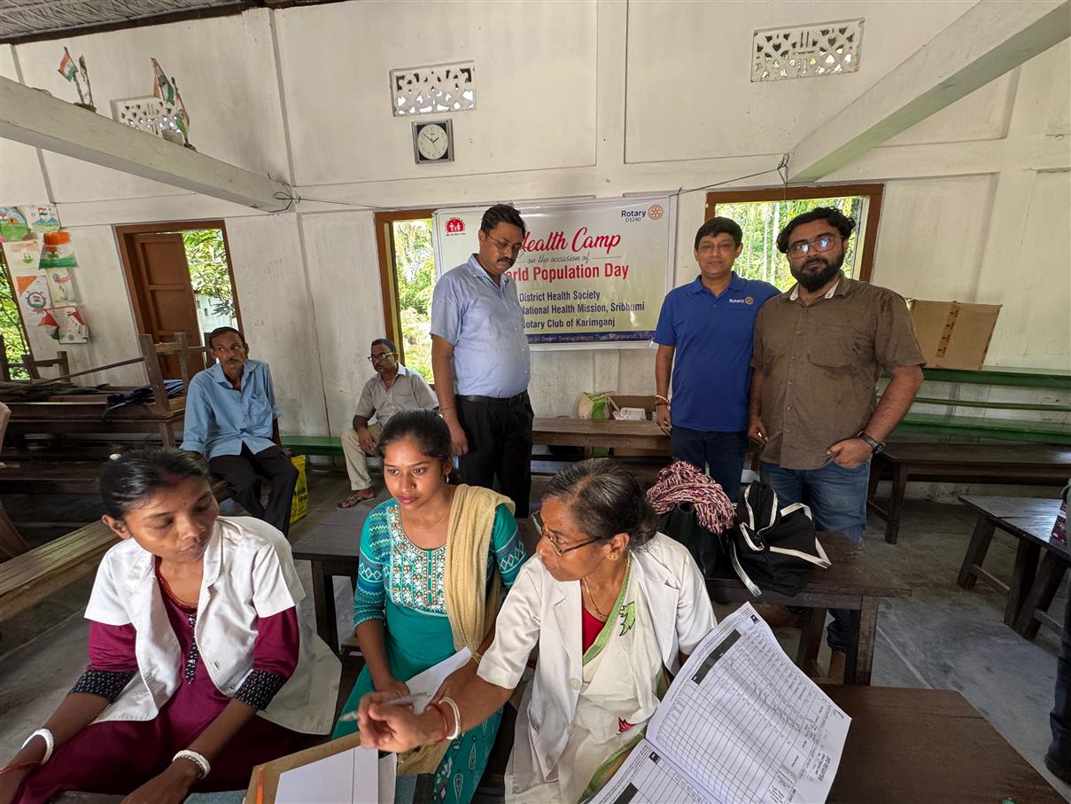 Health Camp on World Population Day