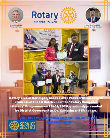 Rotary Computer Literacy Program