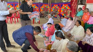 Visit to Senior citizen home(121st Anniversary RI)