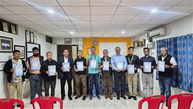 Release of monthly club bulletin, MANIPADMA