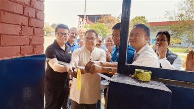 Inauguration of Rotary Public Urinal Complex