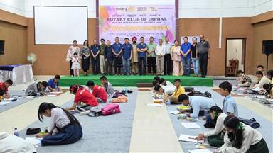 Rotary on the spot painting Competition 2025