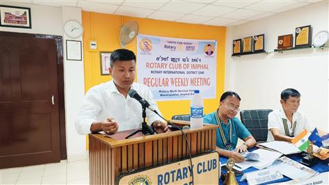 Rotary Guest Talk during RWM No 2512