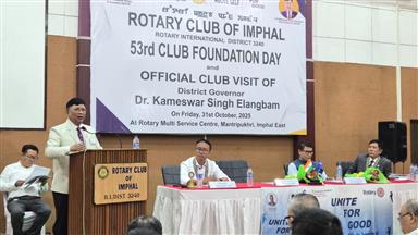 RWM #2520, OCV of DG & Club Foundation Day