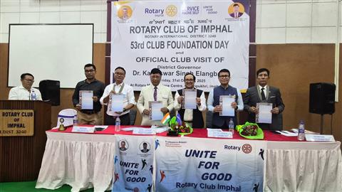 District Governor Official Club Visit