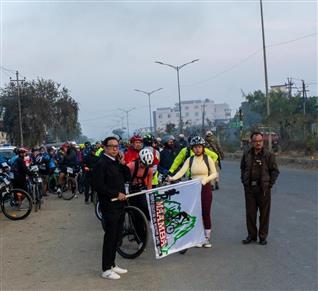 RC Imphal supported MAAMBA for 100 KM  CYCLOTHON