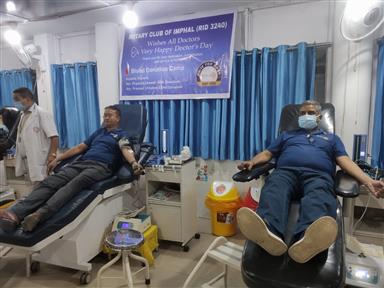 Rotary Blood Donation Program,