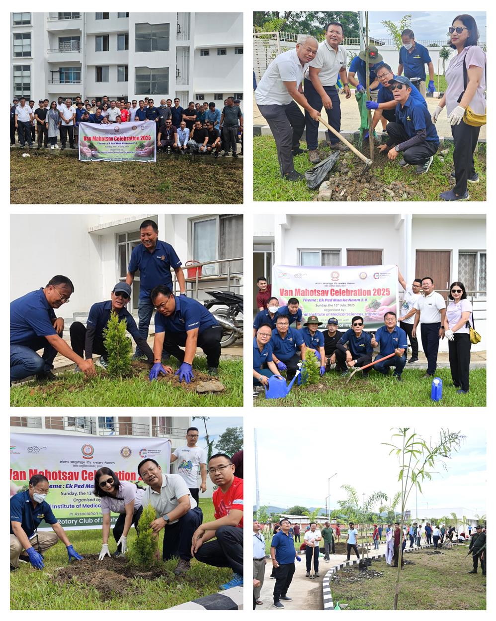 RC Imphal joins Van Mahotsav Celebration