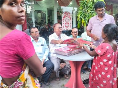 SAREE DISTRIBUTION