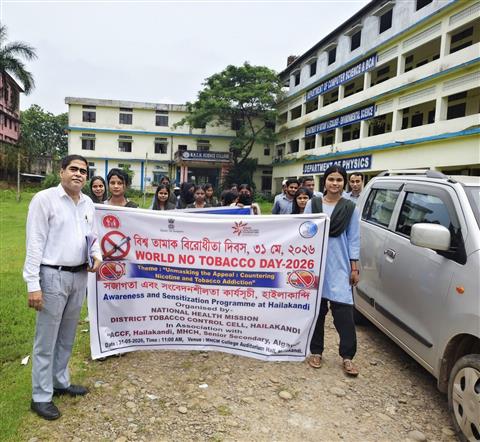 Awareness on No Tobacco Day 2026 and Sensitization