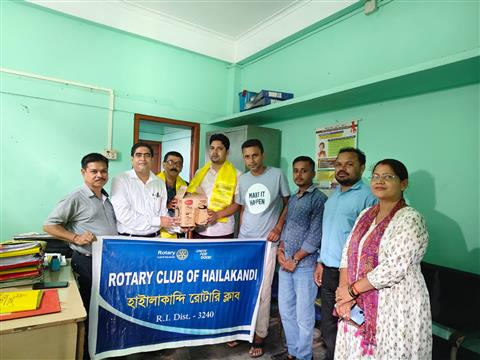 DISTRIBUTION OF NECESSARY ITEMS FOR ORPHANS