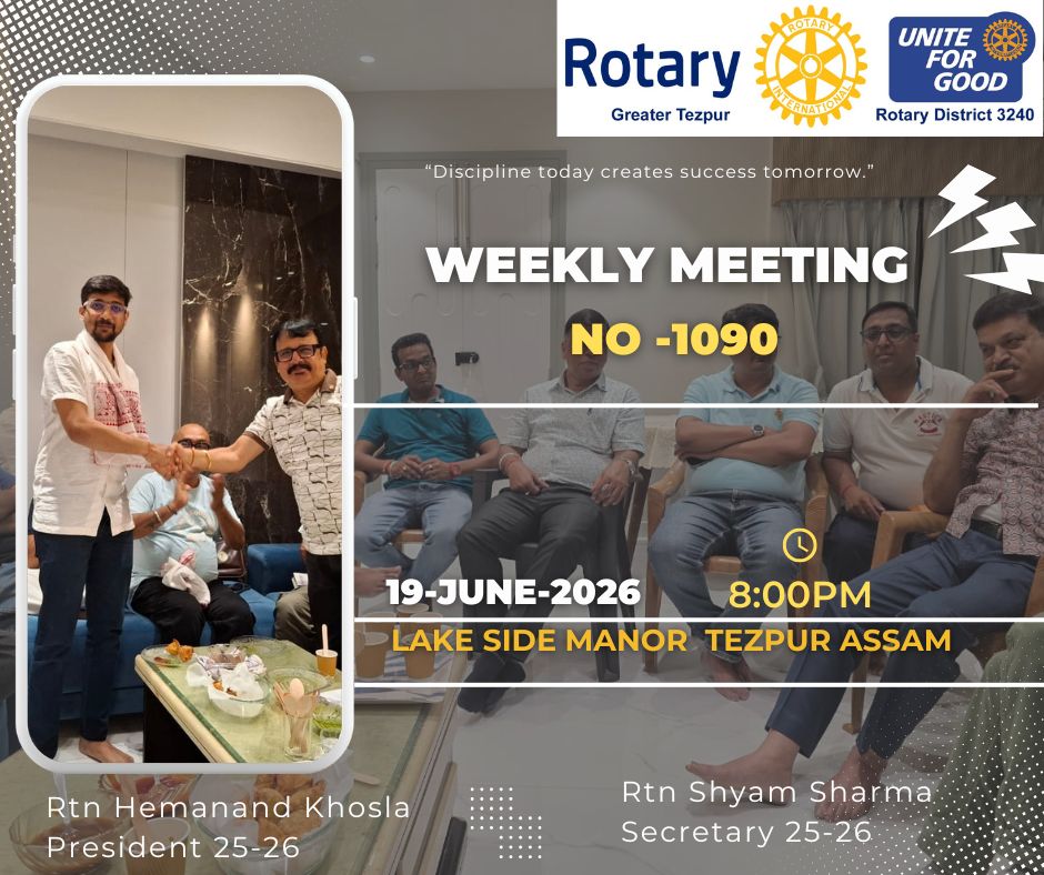 WEEKLY MEETING NO 1090