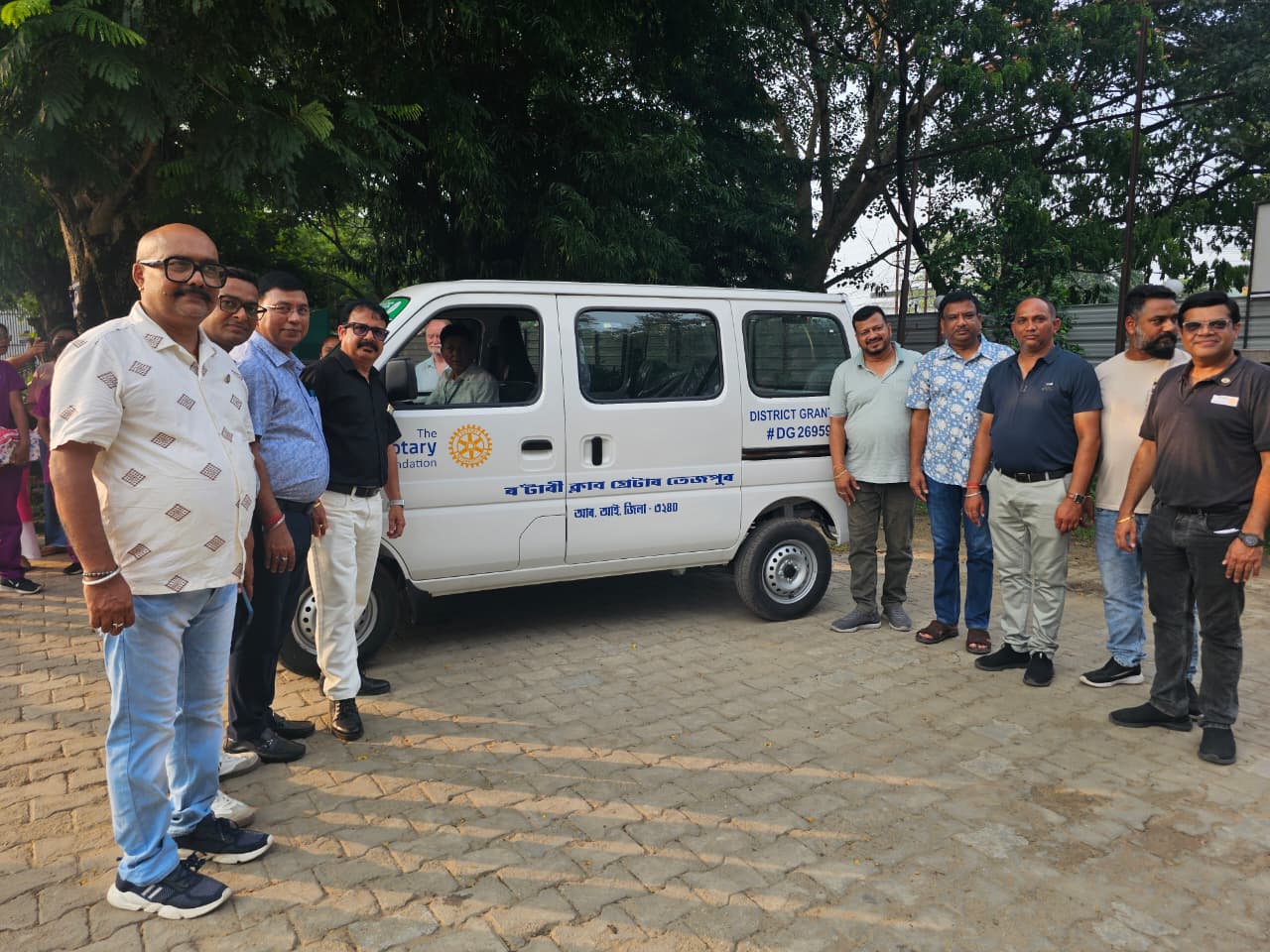 Handing Over Ceremony of Medical Van