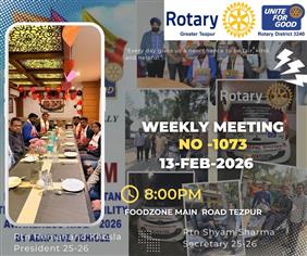 WEEKLY MEETING 1073