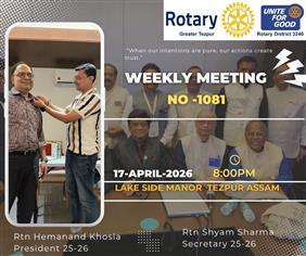 WEEKLY MEETING 1081
