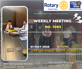WEEKLY MEETING 1083