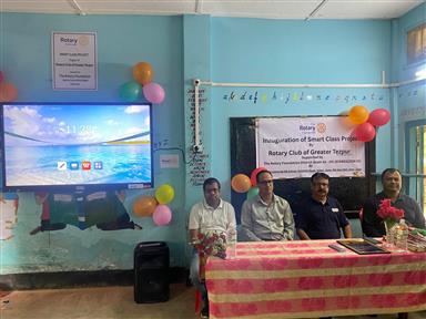 Inauguration of Smart Class Project
