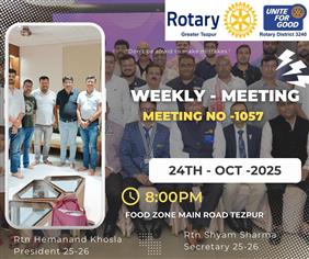 WEEKLY MEETING 1057