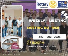 WEEKLY MEETING 1058