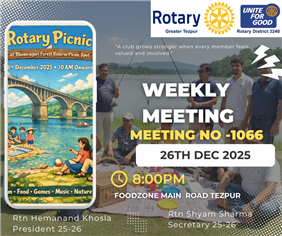WEEKLY MEETING 1066