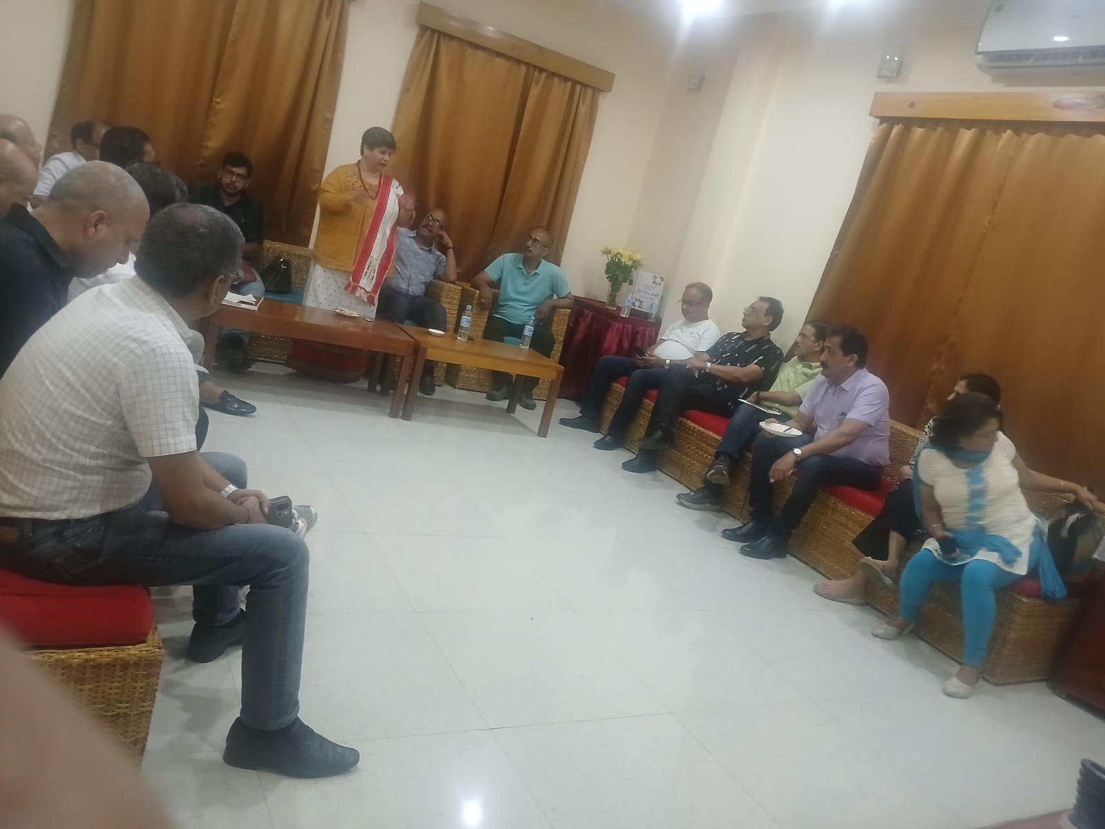 Rotary Weekly Meeting Cum Trust Meeting.