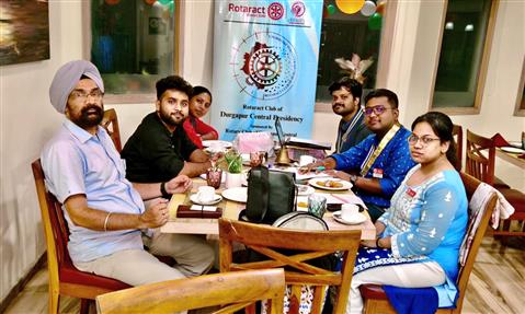Visit of DRR of Rotaract Club