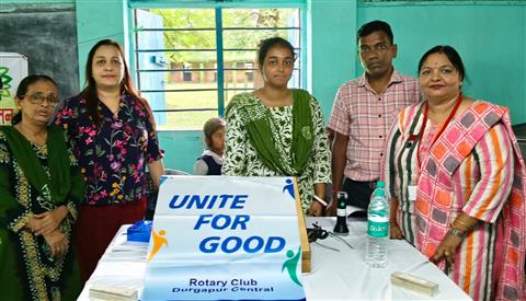 Eye check up camp at S Seva Samiti school
