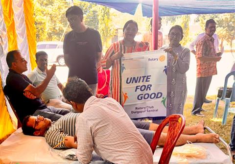 Blood Donation Camp organised