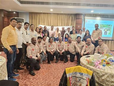 Internl  Felloship  M/cyclist Rally at Durgapur