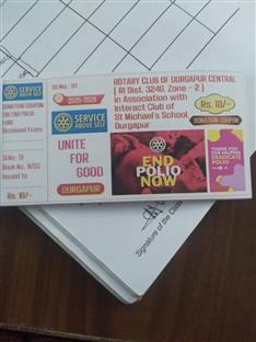 Interact Club started END POLIO DRIVE