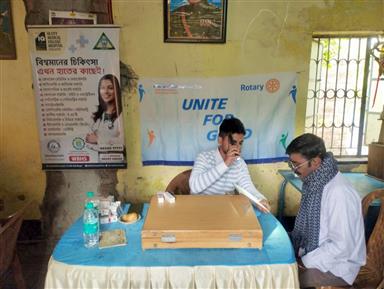 Medical Health check up camp at Paharpur, Durgapur