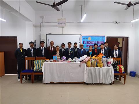 Interact Club augmentation work in village school