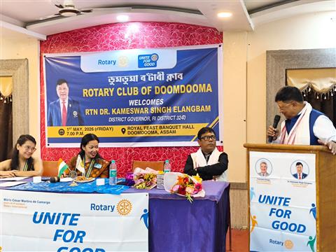District Governor Visit
