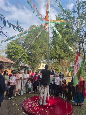 Observance of 77th.Republic Day
