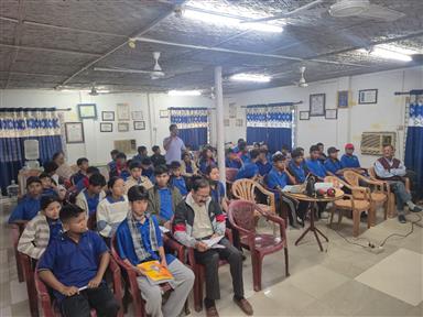 Training on Organic Farming for School children