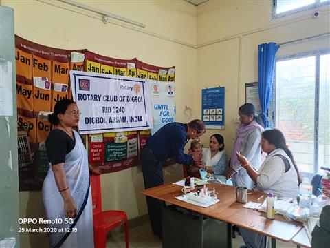 HEALTH CHECK-UP CAMP FOR MOTHERS AND CHILD