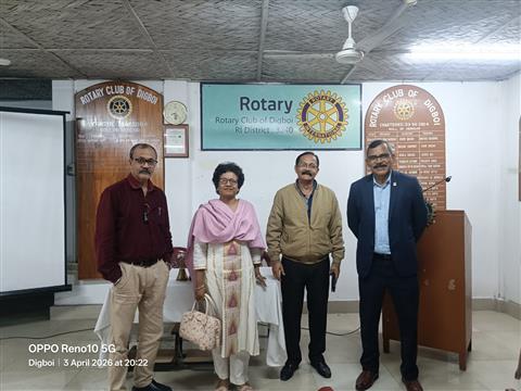 Regular Weekly Meeting held on 3rd April, 2026