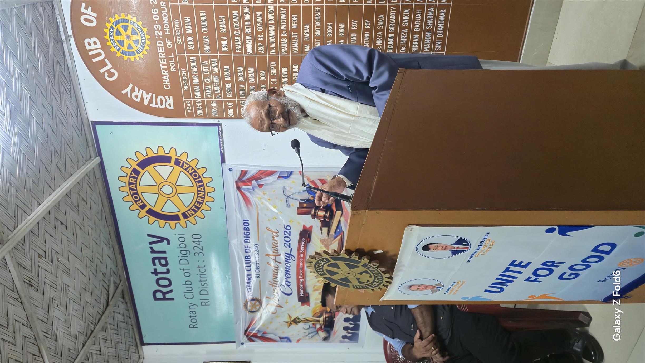 VOCATIONAL AWARD TO RENOWNED EDUCATIONIST