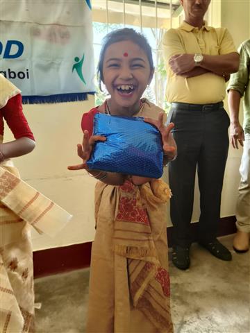 Food Packets and Gift Distribution