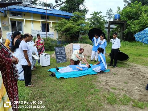 Training on Cardio Pulmonary Resuscitation