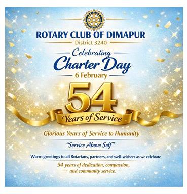ROTARY DIMAPUR CHARTER DAY