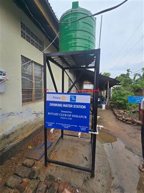RO DRINKING WATER STATION AT GOVT SCHOOL
